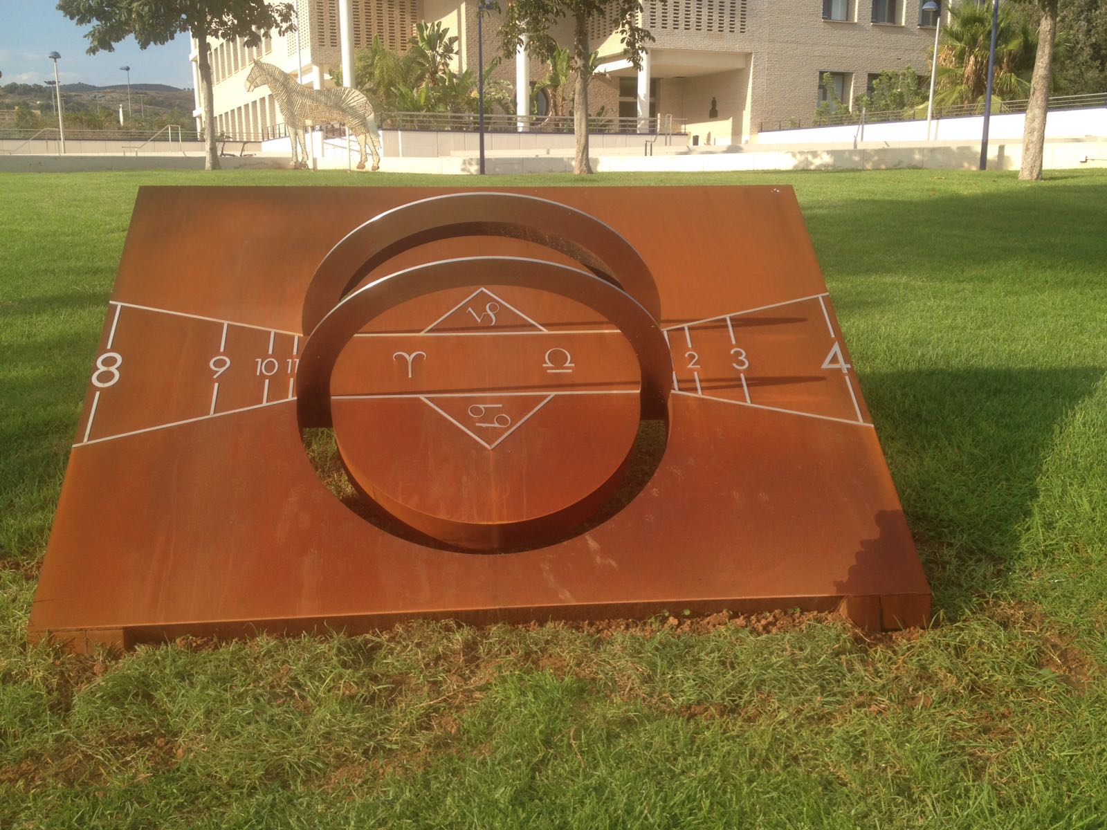 Equatorial Sundial At Jaume I University Sundial Zone Blog